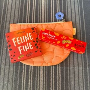 Alamar x Cheetos Heatstroke Strobe Stick Duo & 4-Pan Eyeshadow Palette